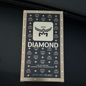NEW MCM Diamond Perfume in Gold and Black